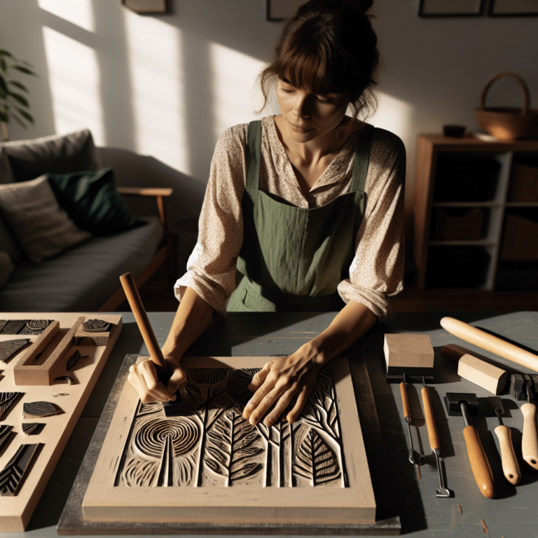 Creating Your First Linocut Poster