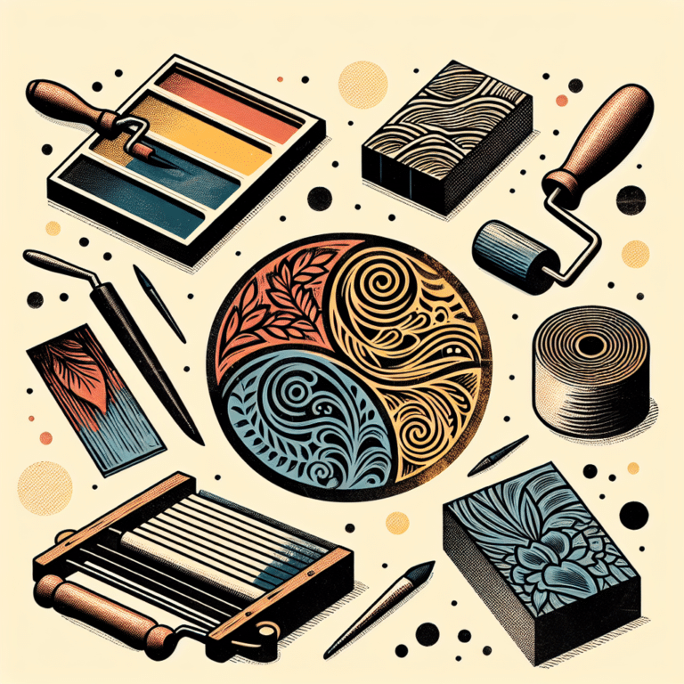 Choosing the Perfect Ink for Your Linocut Prints