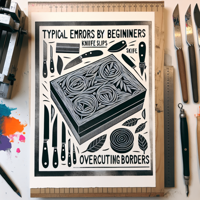 Common Mistakes in Linocut for Beginners