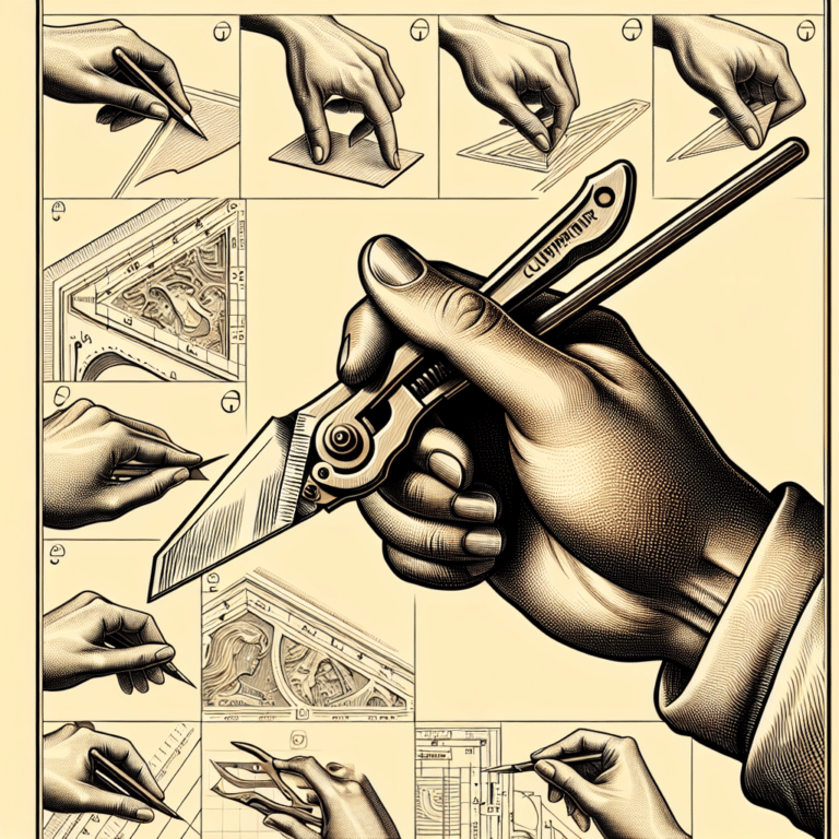 How to Hold and Control a Linoleum Cutter