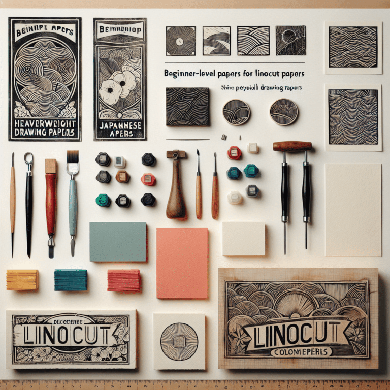Choosing the Best Starter Papers for Linocut Art