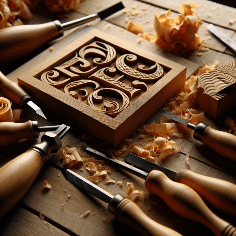 How to Carve Letters and Typography