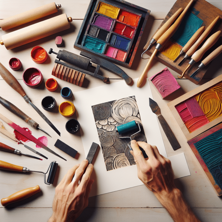 Unleash Your Creativity: Learning How to Mix Colors for Linocut Printing