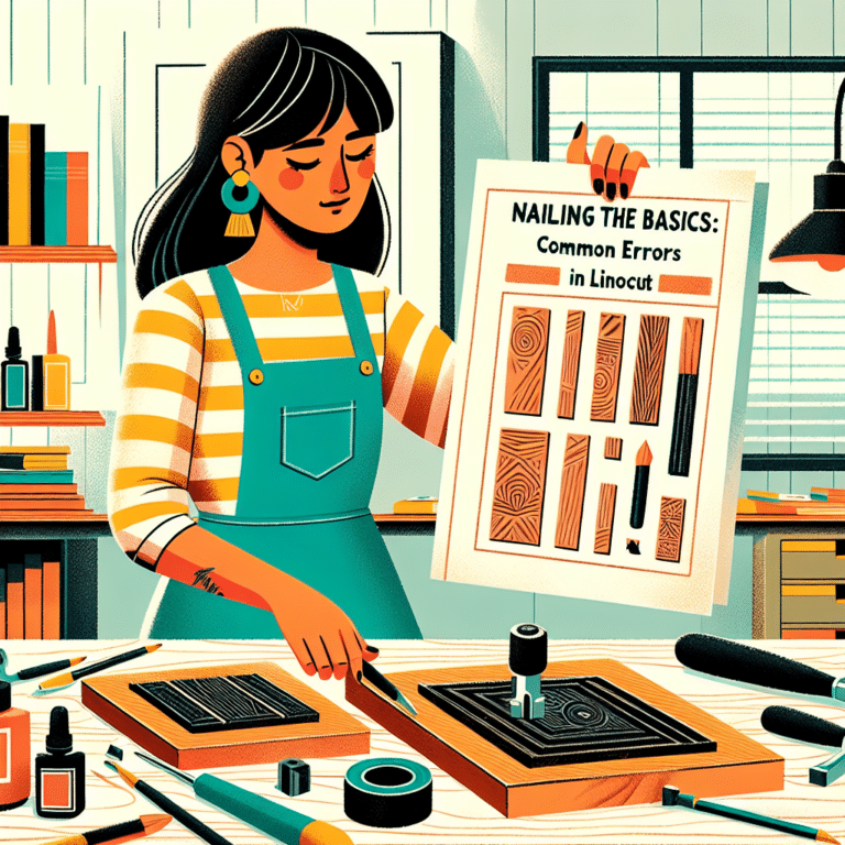 Nailing the Basics: Common Errors in Linocut