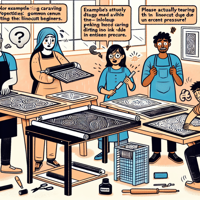 Mistakes Every Linocut Beginner Makes