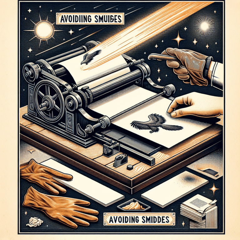Avoiding Smudges: A Guide to Clean Printing