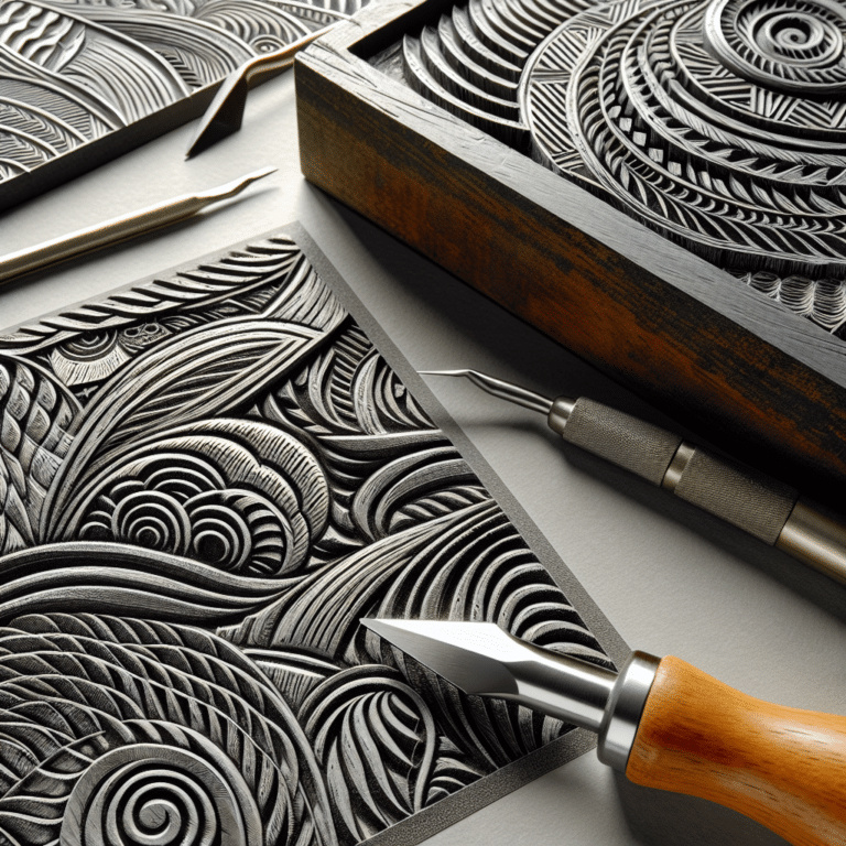 Mastering Depth and Texture in Linocut Carving