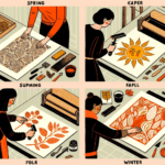 Step-by-Step Seasonal Linocut Projects