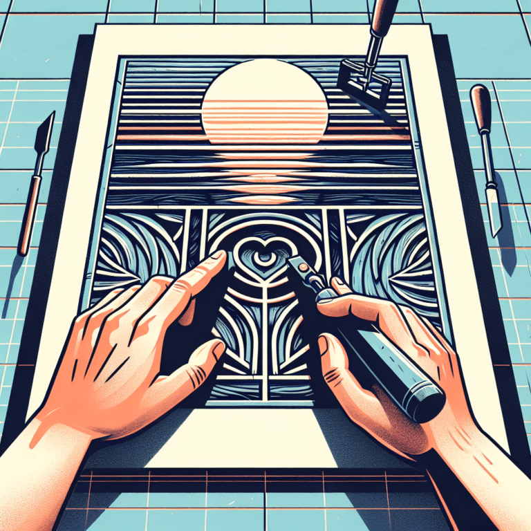 Breaking Down Beginner Mistakes in Linocut