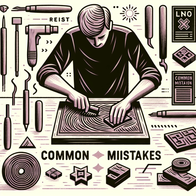 Avoid Common Linocut Mistakes as a Beginner