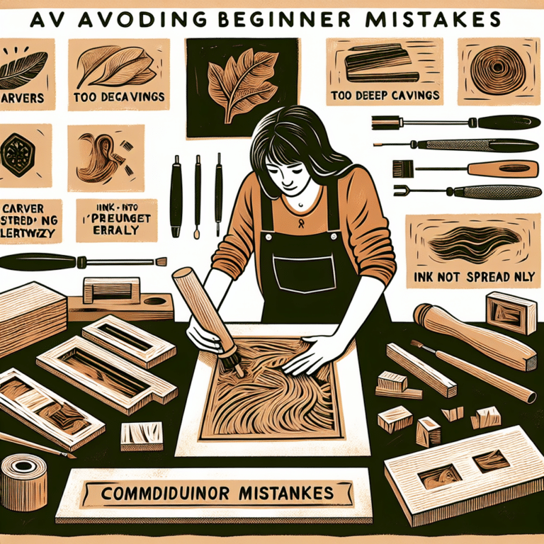 Ward off these Beginner Mistakes in Linocut