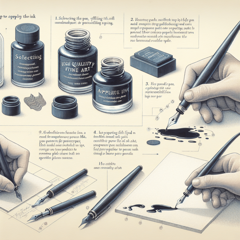 Perfecting Your Ink Application Method