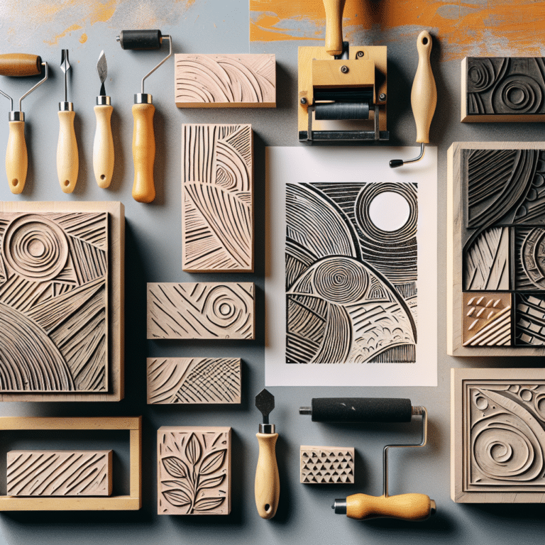 Printing Your Own Linocut Wall Art