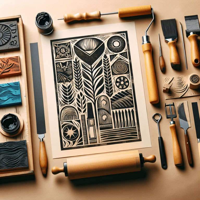 Creating Your First Linocut Poster