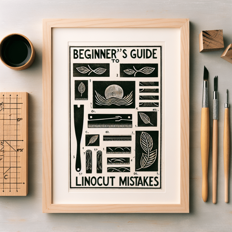 Correcting Linocut Mistakes: A Guide for Beginners
