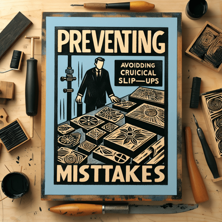 Guard Against these Printing Slip-ups in Linocut