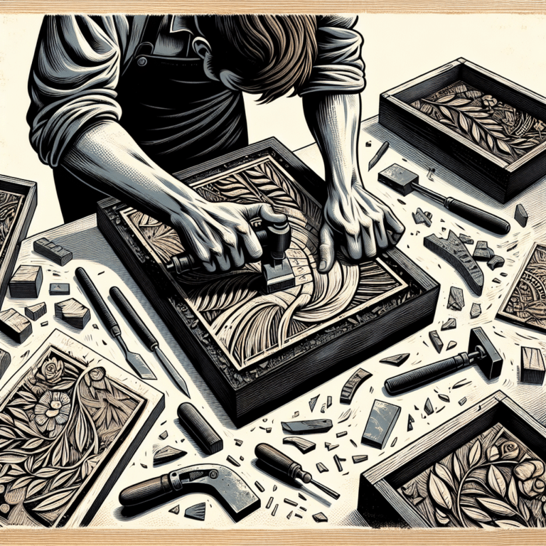 Conquer Your First Linocut Creation: Navigate Past Common Errors