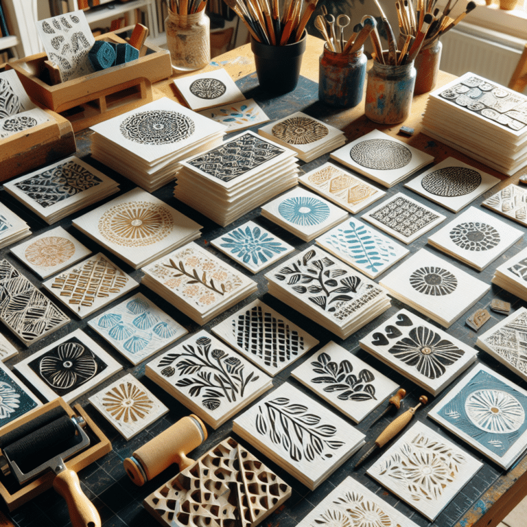 Handmade Linocut Cards: Best Printing Techniques