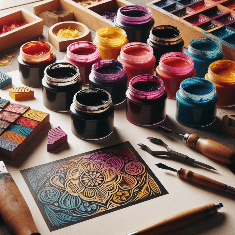 The Go-To List of Best Inks for Linocut Prints