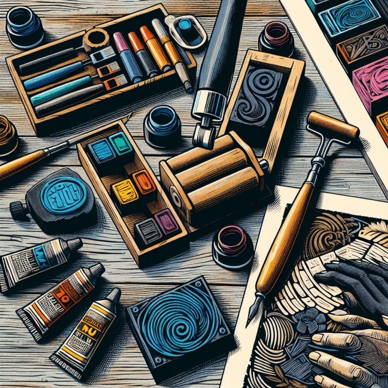 Choosing the Best Ink for Linocut Prints: A Comprehensive Guide