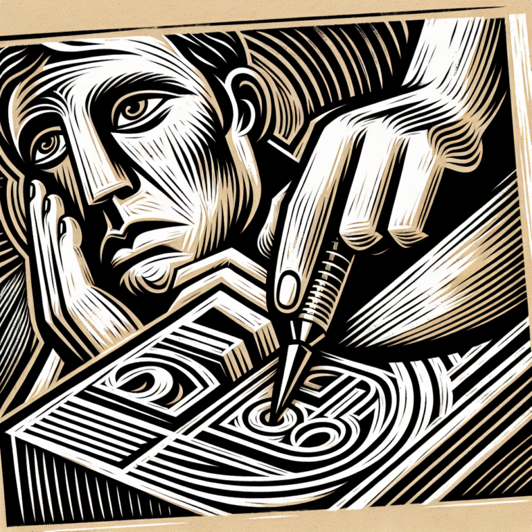 Conquer Your First Linocut Creation: Navigate Past Common Errors