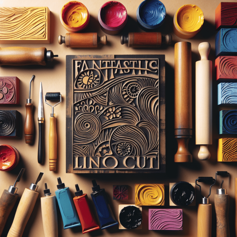 Your Guide to Fantastic Linocut Printing Inks