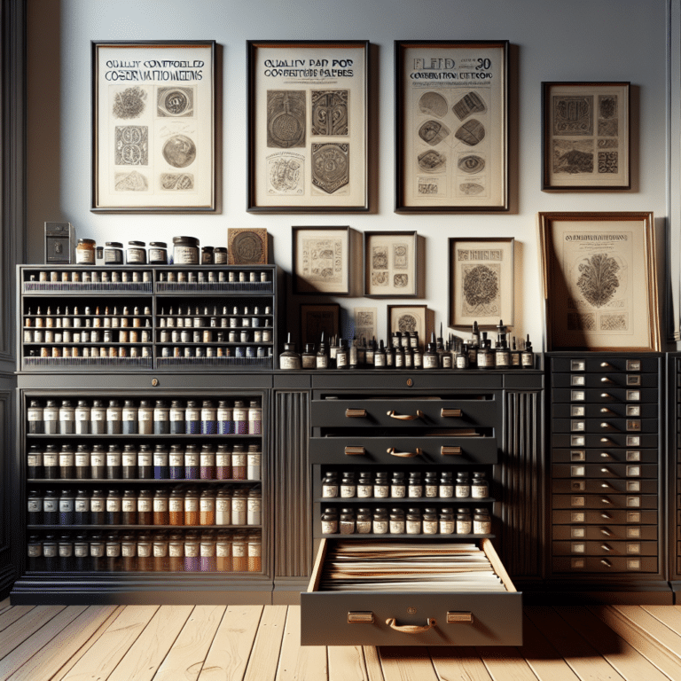 Proper Ink and Paper Storage: Preserving Your Art