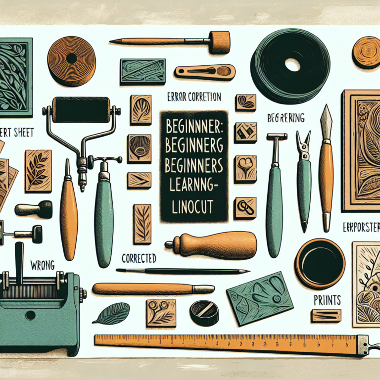 Curtailing Common Errors in Linocut: A Primer for Beginners