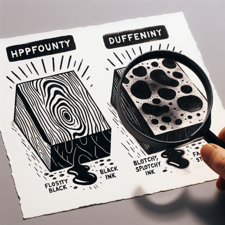 Importance of Ink Quality in Linocut Printing