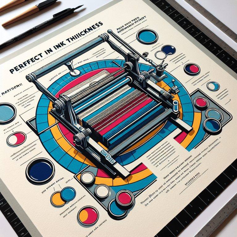 Achieving Clean Prints: Mastering Ink Thickness