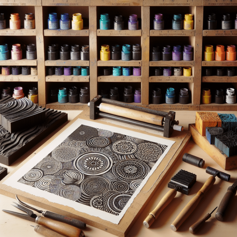 Choosing the Best Inks for Linocut Prints