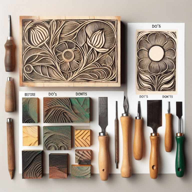 Do's and Don'ts For Your First Linocut Project