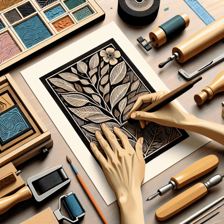 Drawing Creative Inspiration for Standout Linocut Designs