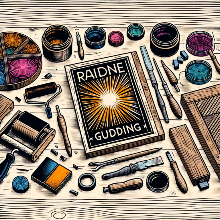 Steps to Choose the Right Ink for Your Linocut Project