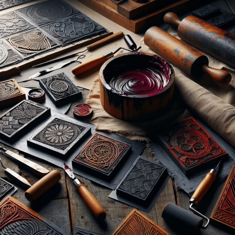 Mastering Linocut Printing: Selecting Your Perfect Ink