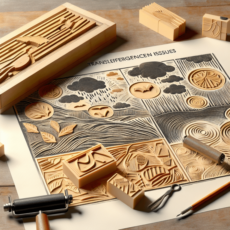 Troubleshooting Guide for Transference Issues in Linocut Prints