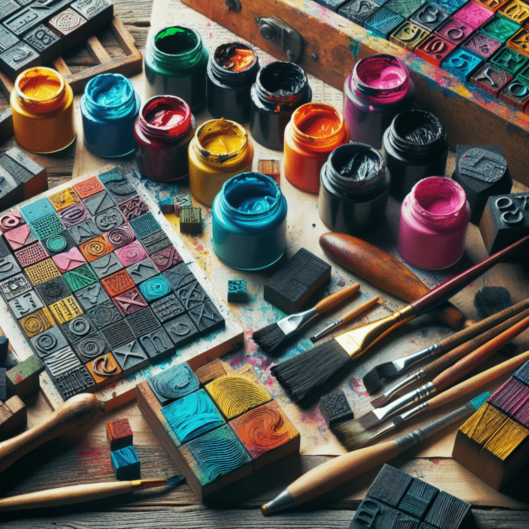 Unearthing the Brilliant Hues: Best Inks for Linocut